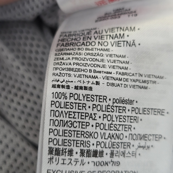 Nike Kids Black, Gray, and White Hooded Jacket Full Zip Windbreaker 18month - Picture 5 of 5